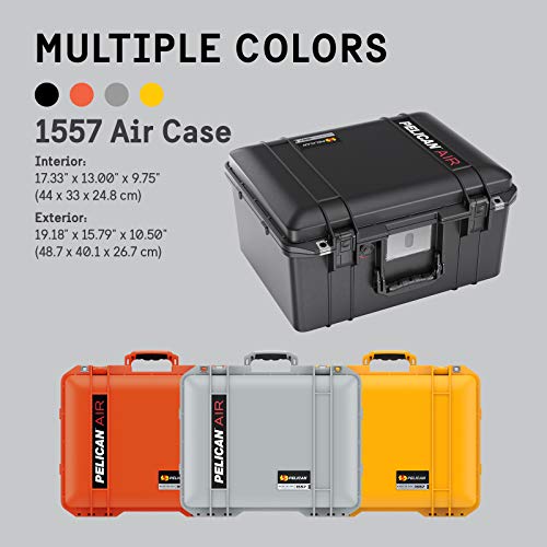 Pelican Air 1557 Case With Trekpack Dividers - Black - color: Multi, size: With TrekPak Dividers