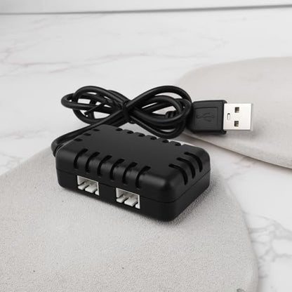 RC Remote Control Car 7.4V USB Socket Charger 2000mAh Dual JST-XH Compatible with RC Vehicles Trucks Tanks Drones