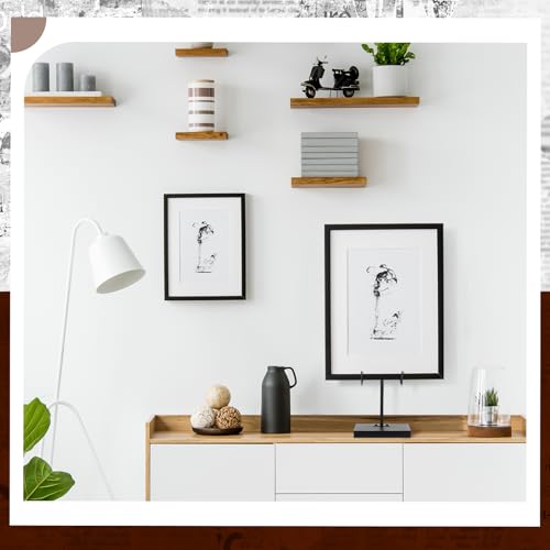RattanView 12 Inch Plate Stands for Display Picture Frame Stand Adjustable - size: 12 x 5 x 4 Inches
