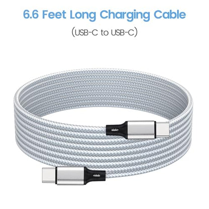 PD 65W USB C Fast Charger for DJI Mini 4K, Neo, Air 3S, 2 SE Drones, White - color: White, size: 65w / 6.6ft