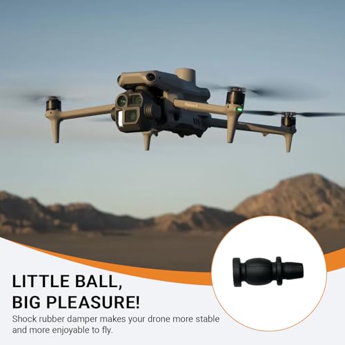 Replacement Gimbal Shock Rubber Damper for DJI Matrice 4T/4E Gimbal Camera Shock Absorber Spare Parts Drone Body Accessories(5 Pcs)