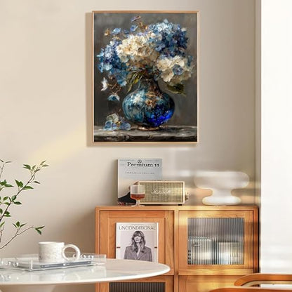 Hydrangea Diamond Art Kits for Adults Diamond Painting Kit for Beginner - color: DP03846