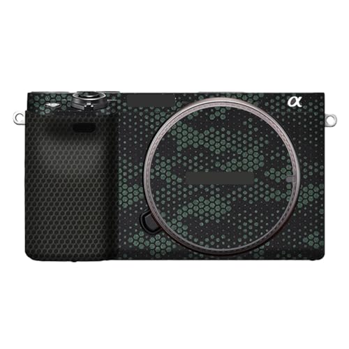 Camera Cover Skin Sticker for Sony A6400 A6300 Camera Protector Film Skin Anti-Scratch Protective Decoration and Wear Resistance(Mamba Green) - color: Mamba Green