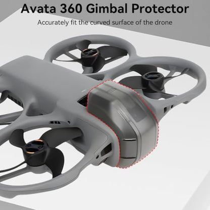 Avata 360 Gimbal Protector - Lens Cover for DJI Avata 360 Drone Accessories Camera Cap Gimbal Guard Replacement Dustproof Part