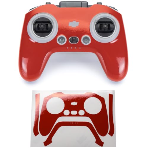 WRAPGRADE Skin Compatible with DJI FPV RC/DJI FPV Remote Controller 3 (Super RED) - color: Super Red