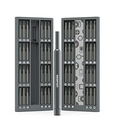 HowFixit PRO 48 Bit Precision Screwdriver Set for iPhone, Smartphone, MacBook, Laptop, Tablet, Camera, Switch, PS5, Xbox, Game Console & Controller Repair