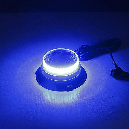 Blue Led Emergency Strobe Beacon Lights for Car Vehicles 12V 24V 24-LEDs - color: #3 Blue