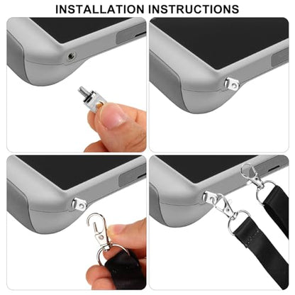 PEUTIER Controller Neck Strap, Adjustable Neck Strap Soft Sling Belt Lanyard Holder for DJI RC/RC 2/DJI Mini 4 Pro/Air 3/Mavic 3 pro/Mini 3/Mini 3 Pro Remote Controller Drone Accessories