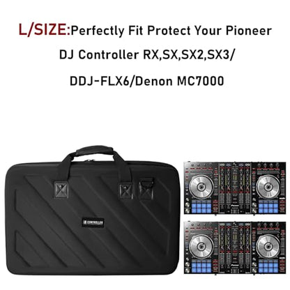 Case for DJ Controller Pioneer RX,SX,SX2,SX3/DDJ-FLX6/Denon MC7000 - size: DDJ-FLX6/SX2/SX3
