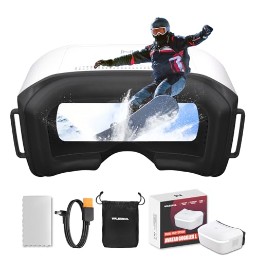 CADDXFPV Walksnail Goggles L, 1080p 4.5-Inch FPV Goggles, Head Tracking