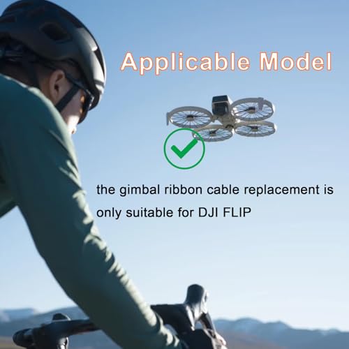 Gimbal Camera Ribbon Cable Replacement for DJI Flip Drone Accessories,PTZ Flat Ribbon Wire Repair Part,Gimbal Control Cable Repair Parts for DJI Flip