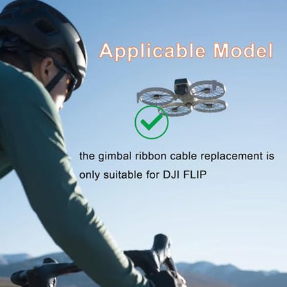 Gimbal Camera Ribbon Cable Replacement for DJI Flip Drone Accessories,PTZ Flat Ribbon Wire Repair Part,Gimbal Control Cable Repair Parts for DJI Flip
