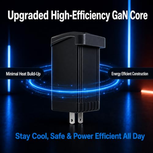 65W Drone Charger for DJI Air 3 Air 3S, Charges 3 Batteries At Once