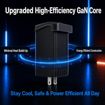65W Drone Charger for DJI Air 3 Air 3S, Charges 3 Batteries At Once