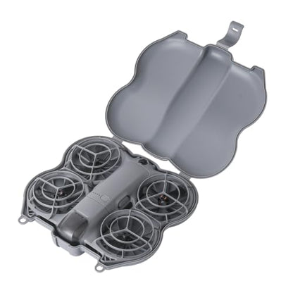 Travel Waterproof Case for DJI Neo 2 Fly More Combo Gray - color: gray