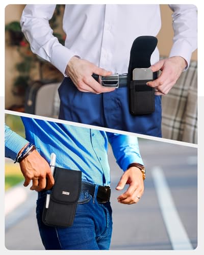 PiTau Holster for iPhone Plus, Pro Max 17 16 15, Samsung Galaxy S25+ S24+ - size: Large
