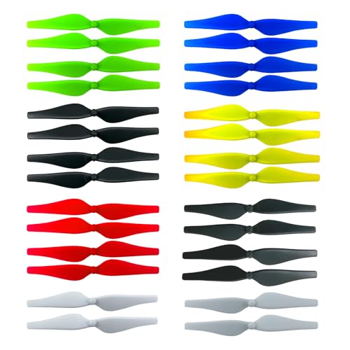 28PCS 7Sets Propellers for DJI Tello RC Quadcopter Spare Parts Drone Blades 7Colors