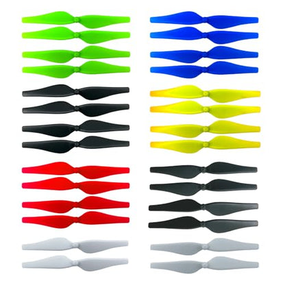 28PCS 7Sets Propellers for DJI Tello RC Quadcopter Spare Parts Drone Blades 7Colors