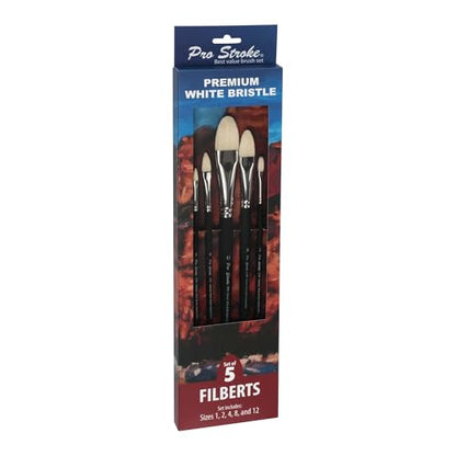 Creative Mark Pro Stroke Chungking Paint Brush - Filbert Set of 5 - style: Filberts