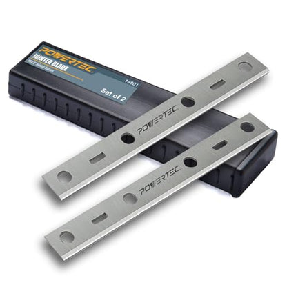 POWERTEC 6 Inch Jointer Blades for Craftsman 21788, CMEW020 Jointer, Set of 2 (148012) - size: 2 Pack