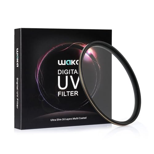 waka 72mm MC UV Filter - Ultra Slim 16 Layers Multi Coated Ultraviolet - size: 72mm