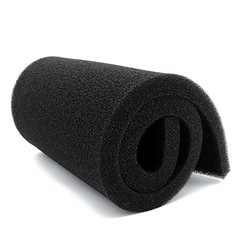 ALEGI Aquarium Filter Media Foam Bio Pre Filter, 36" x 12" x 1",40PPI - size: 12" x 36" x1" -40ppi