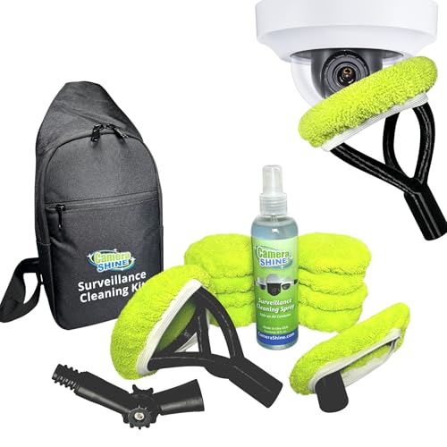 PRO Surveillance Cleaning Kit - Safely Clean Any Security Camera Safely from The Ground