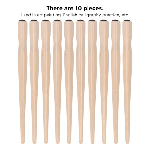 10PCS Dip Pen Nib Holder Calligraphy Pen Holders Nibs