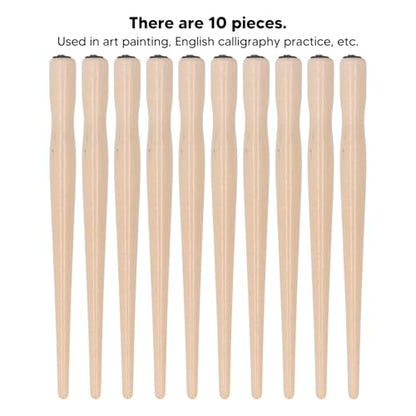 10PCS Dip Pen Nib Holder Calligraphy Pen Holders Nibs