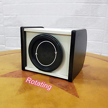 Rotating remote control caddy wood pen/pencil holder for desk organizer Simple black and white small item storage box HeBen7025