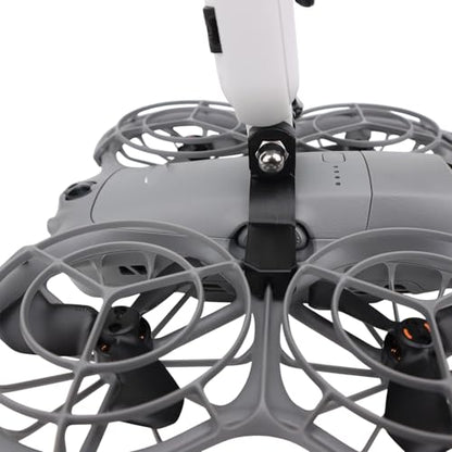 Top-Mount Expansion Bracket for DJI NEO2, Lightweight Accessory Mount for Thumb Cameras and Dual-Angle Devices