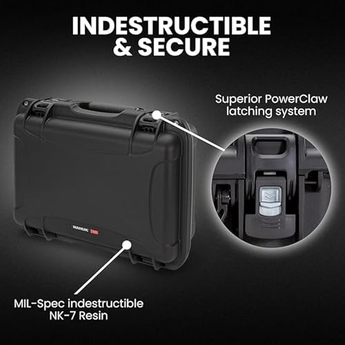 NANUK 925 DJI Mavic 4 Pro Creator Combo - Waterproof Hard Case with Drone Foam Insert, Crushproof, Portable Travel Case, Made in Canada (18.7” x 14.8”x 7”) - Black - color: Black