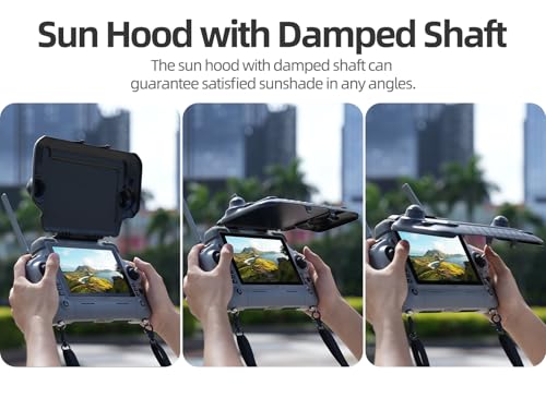 BTG 2 in 1 Controller Protector & Sunhood for DJI RC Plus 2 Remote Controller Accessories