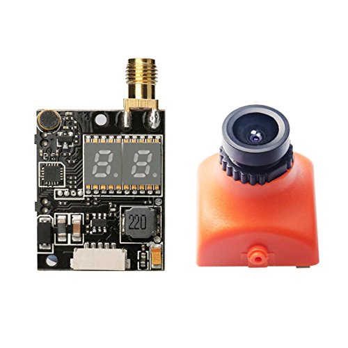 AKK KC02 600mW FPV Transmitter with 600TVL 2.8MM 120 Degree High Picture Quality Sony CCD Camera for FPV Multicopter