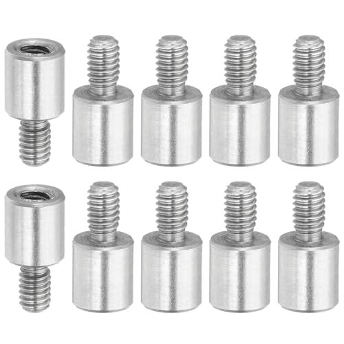 PATIKIL 10 Pcs M2.5x7+4mm Stainless Steel Standoff Extension Posts Screws,Metric Male Female Thread Adapters Spacer for PCB,Quadcopter Drone,Computer & Circuit Board Assortment Kit - size: M2.5x7+4mm