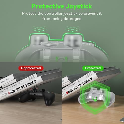 Tiiletzote Protective Travel Case for Xbox Series X/S Controller, 1:1 Fit - color: White