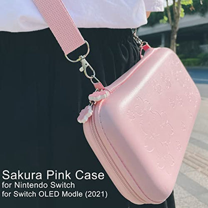 BRHE Cute Travel Carrying Case for Nintendo Switch / Switch OLED - size: Switch OLED