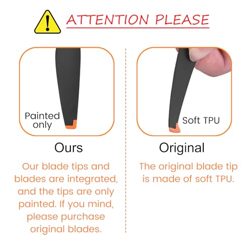 16Pcs Mini 4 Pro/Mini 3 Pro Propellers with Screws Compatible with DJI Mini 4 Pro Mini 3 Pro Blades Props Wings Replacement Accessories (Not for MINI 3)