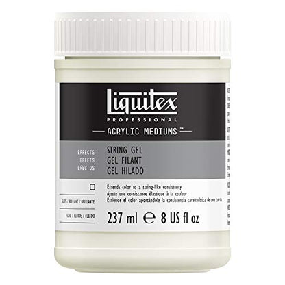 Liquitex Professional Effects Medium, 237ml (8-oz), String Gel - color: String Gel, size: 8 Fl Oz (Pack of 1), style: 8-oz