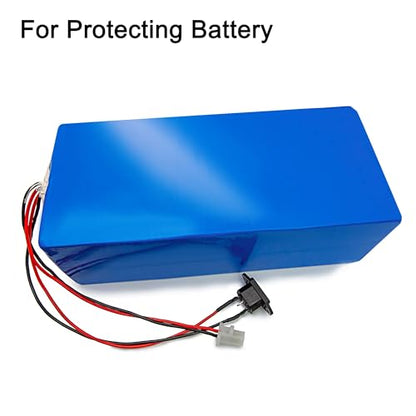 MECCANIXITY Battery Wrap PVC Heat Shrink Tubing 26mm x 43mm x 6m Clear - color: Clear, size: 26mm x 43mm x6m