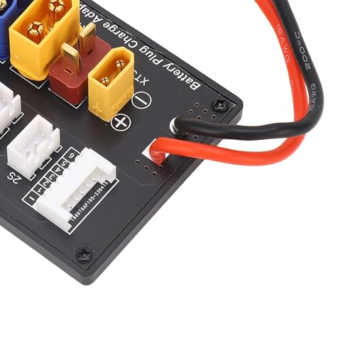 Parallel Charging Board XT90 XT30 EC3 EC5 T XT60 Battery Balance Charger Adapter Board, Compatible with Most Chargers IMAX B8 UN A6