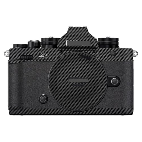 Anti-Scratch Camera Skin Wrap Sticker Coat Vinly Protective Film Body Protector Decals Cover for for Nikon Zf Z f (Carbon Fiber Black) - color: Carbon Fiber Black