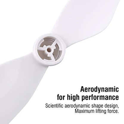 Alomejor 2 Pairs Replacement Drone Propeller Blades for Quadcopter - High-Performance Drone Accessories | 2-Pack Compatible with Most Quadcopter (Black)