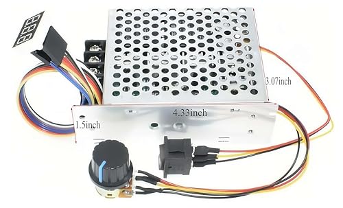 60A PWM DC Motor Speed Regulator 12V 24V 36V 48V for Power Wheels
