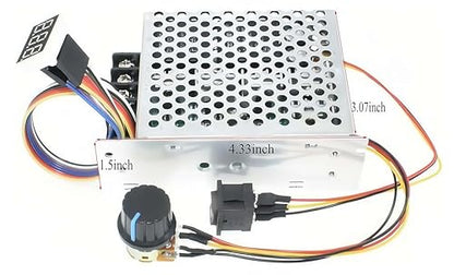 60A PWM DC Motor Speed Regulator 12V 24V 36V 48V for Power Wheels