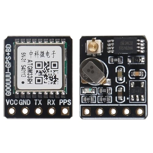 3pcs GPS+BDS Dual-Mode Module Flight Control Satellite Positioning Navigator, ATGM336H Replacement NEO-M8N NEO-6M for Arduino