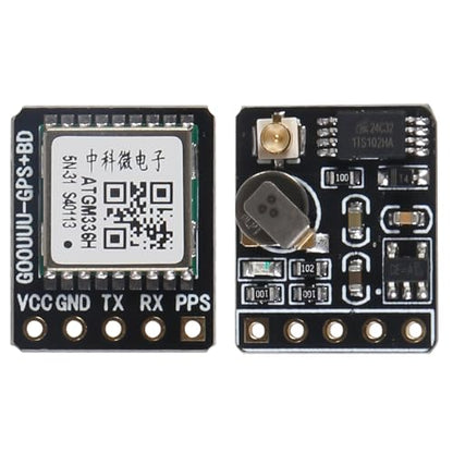 3pcs GPS+BDS Dual-Mode Module Flight Control Satellite Positioning Navigator, ATGM336H Replacement NEO-M8N NEO-6M for Arduino