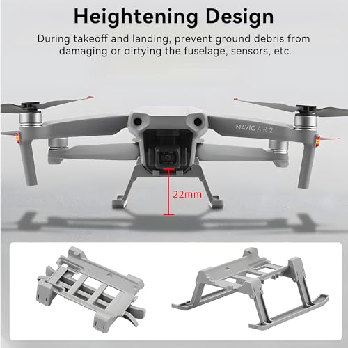 Air 2/2S Landing Gear Foldable Quick Release Extension Leg for DJI Mavic Air 2/2S Drone Accessories