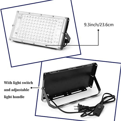 Caydo 50W LED Exposure Unit for Screen Printing, UV Screen Printing Light with 31 Pieces Screen Printing Starter kit for Screen Printing
