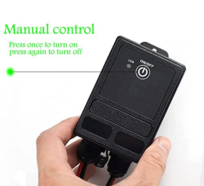 Wireless Remote Control Switch DC12V-72V 30A Relay Remote Switch - style: DC 12V Wireless Remote Switch 4900 Ft